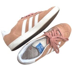 Adidas Gazelle Peach Women's 7 Great Condition Rare